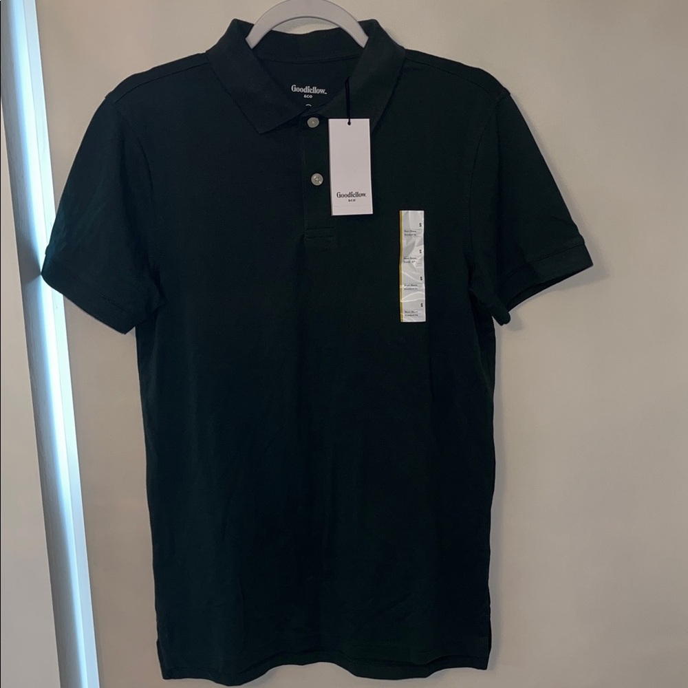 Goodfellow & Co Men’s Dark Green Polo Shirt with Tag